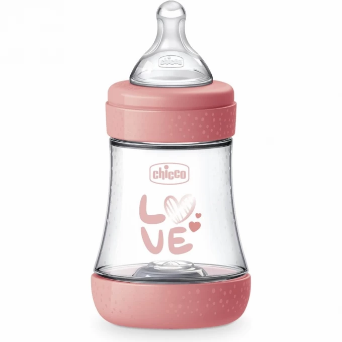 Бутылочка пластиковая CHICCO PERFECT 5 NEW GIRL 150 мл медленый поток 00020211110040 Бутылочка пластиковая CHICCO PERFECT 5 NEW GIRL 150 мл медленый поток 00020211110040