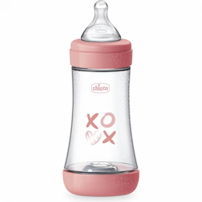 Бутылочка пластиковая CHICCO PERFECT 5 NEW GIRL 240 мл нормальный поток 00020223110040 Бутылочка пластиковая CHICCO PERFECT 5 NEW GIRL 240 мл нормальный поток 00020223110040
