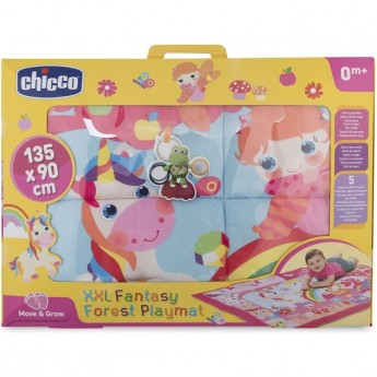 Игровой коврик XXL CHICCO "Лесные друзья" (розовый), Розовый