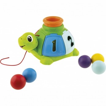 Игрушка-сортер CHICCO Черепаха, Разноцветный