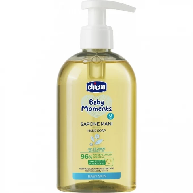 Жидкое мыло для рук CHICCO BABY MOMENTS 0м, 250 мл 00010245000000 Жидкое мыло для рук CHICCO BABY MOMENTS 0м, 250 мл 00010245000000