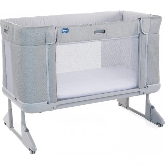 Кроватка CHICCO NEXT2ME FOREVER COOL GREY 79650190000