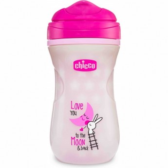 Поильник CHICCO GLOWING CUP, Розовый Поильник CHICCO GLOWING CUP, Розовый
