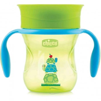 Поильник CHICCO PERFECT CUP 12+, зеленый Поильник CHICCO PERFECT CUP 12+, зеленый