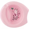 Тарелка CHICCO EASY FEEDING BOWL 6м+ розовая 00016001100000
